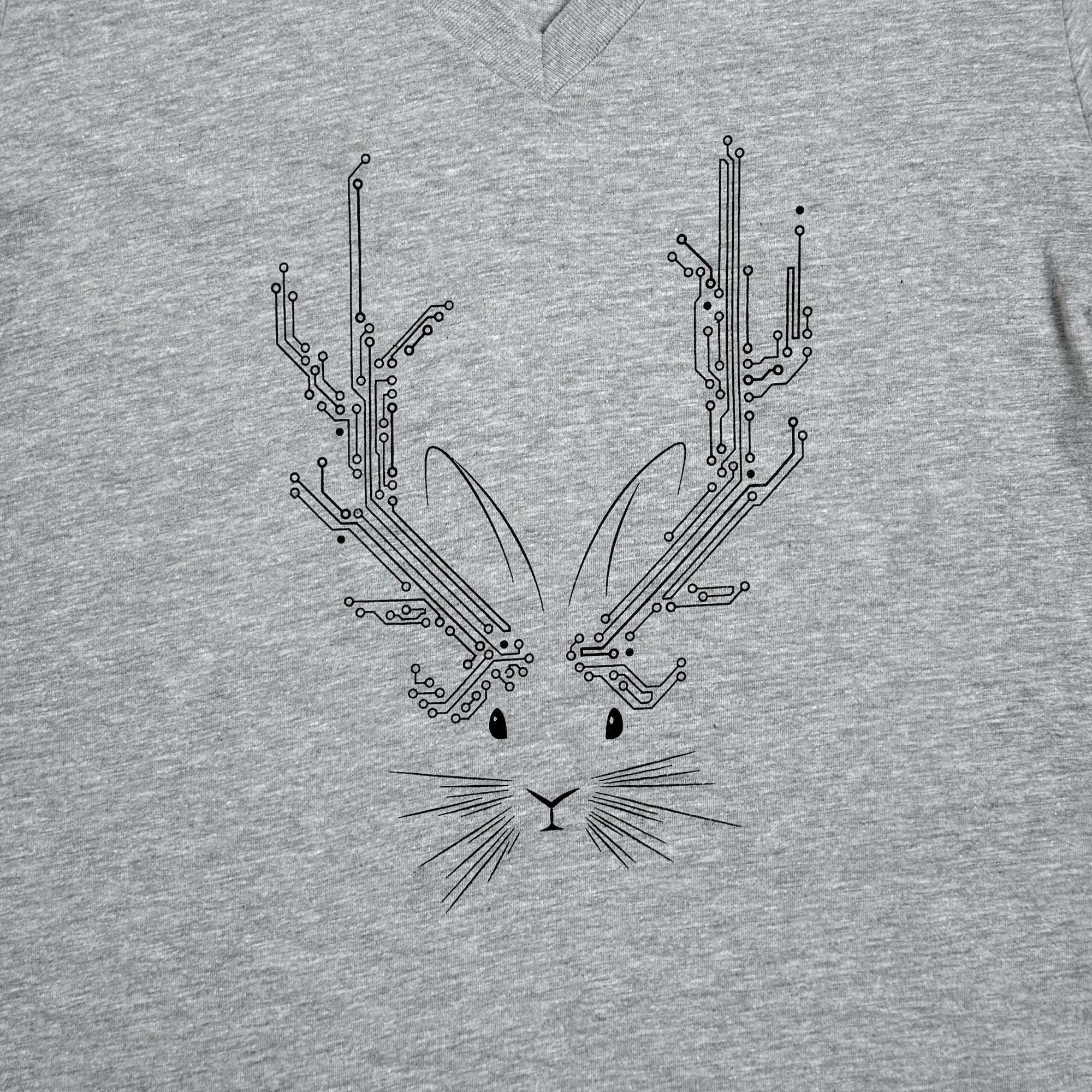 Tech Jackalope V-neck t-shirt for women