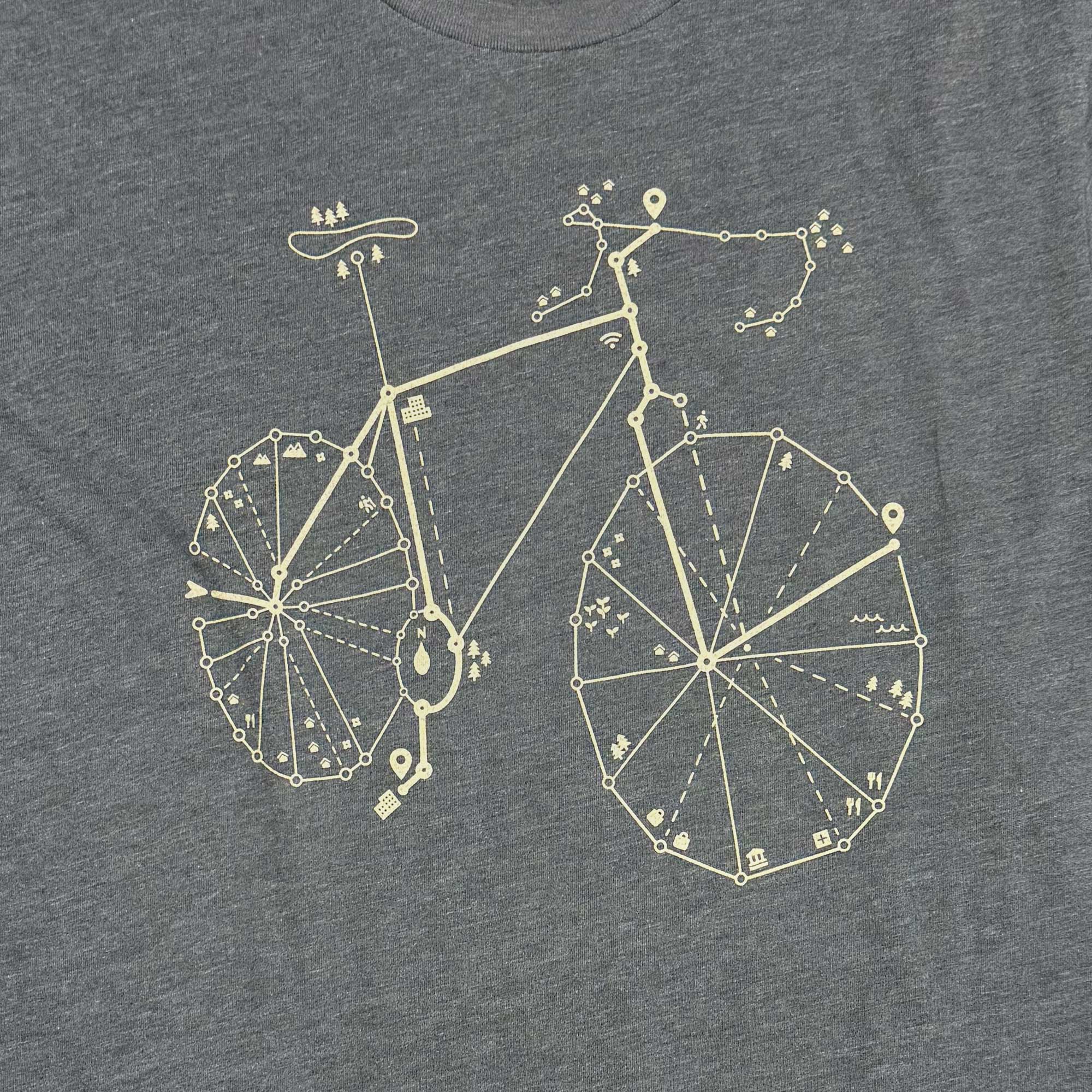 Bike Riding Long Sleeve Graphic T-shirt