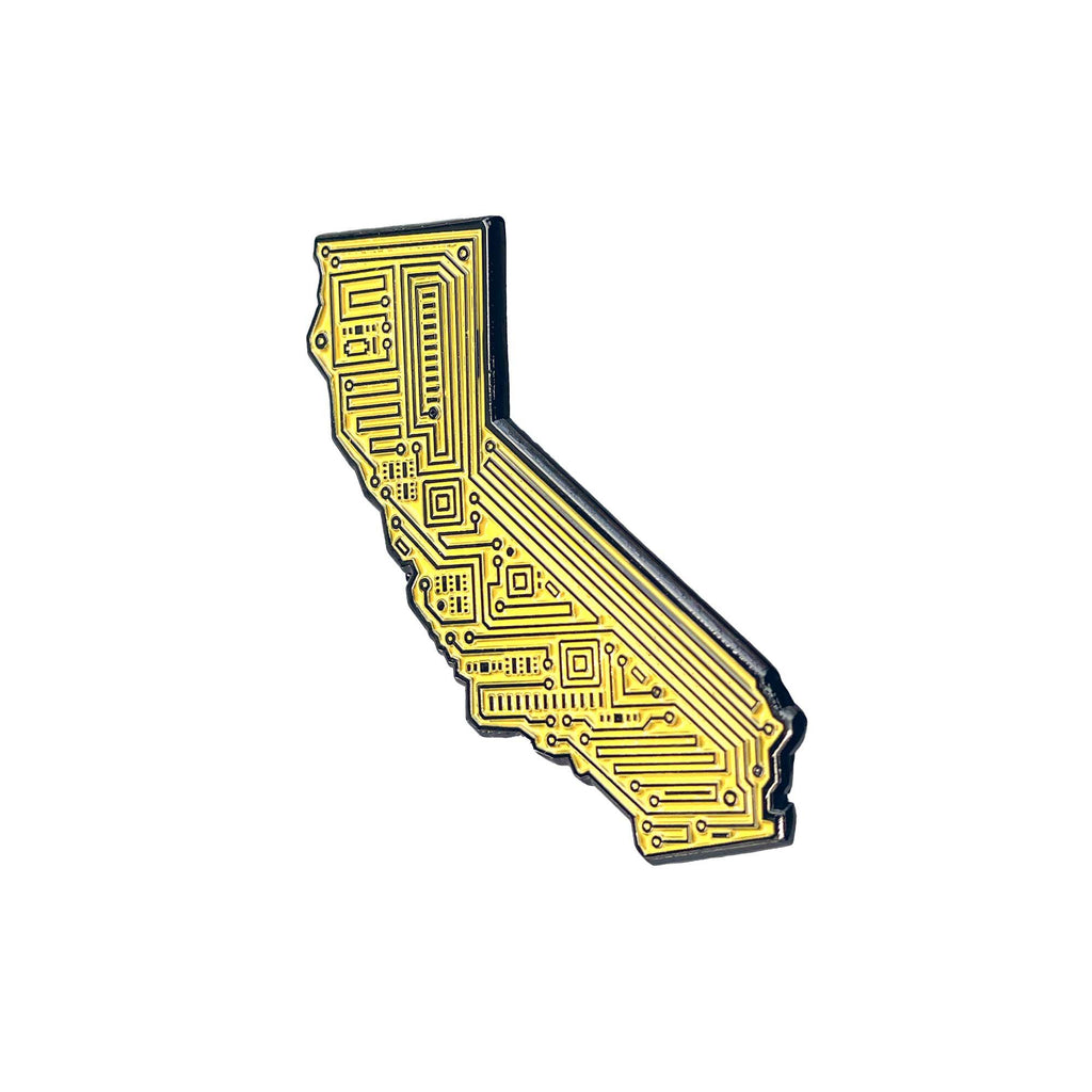California Techy Enamel Pin-STORY SPARK