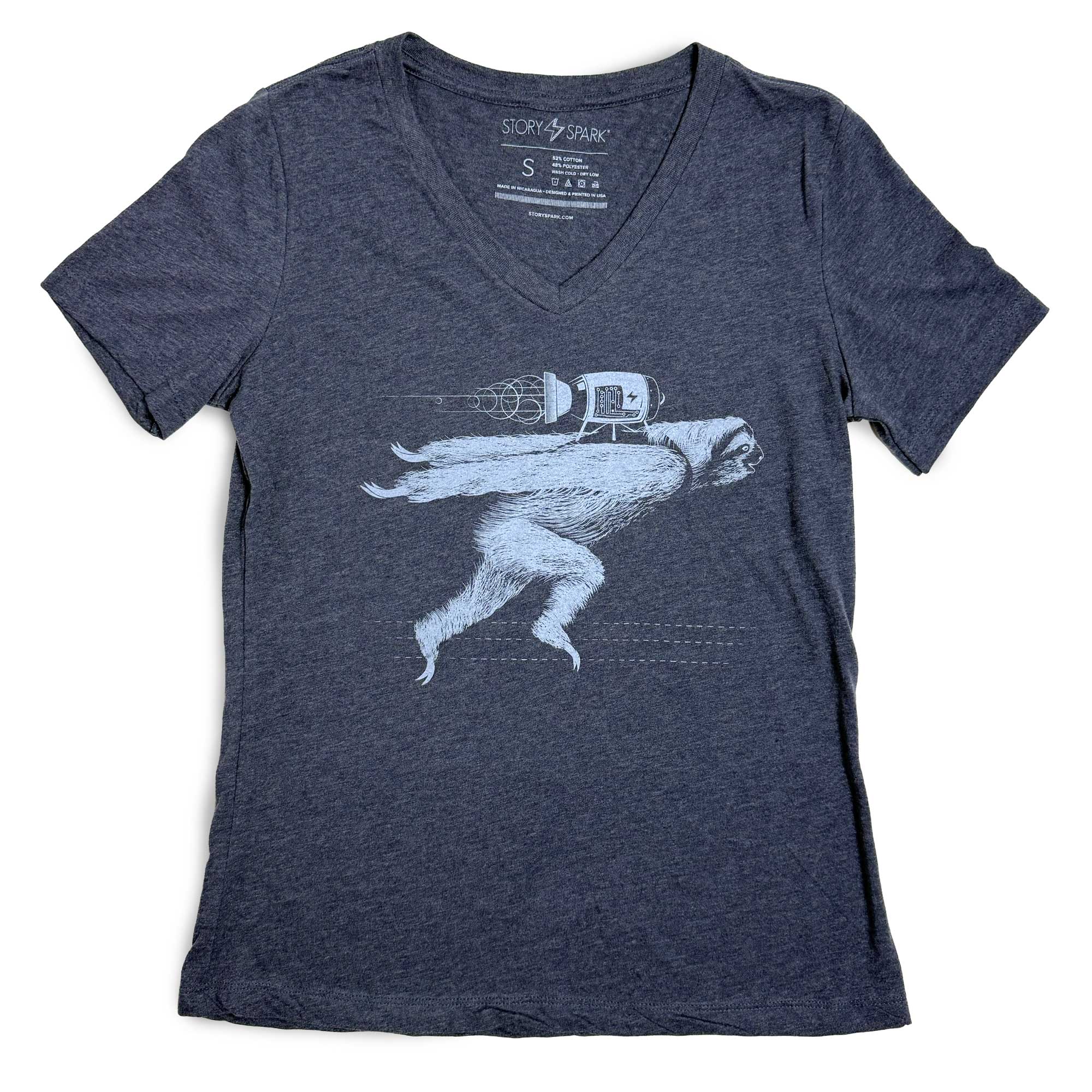 Fast Sloth Graphic T-shirt for Women