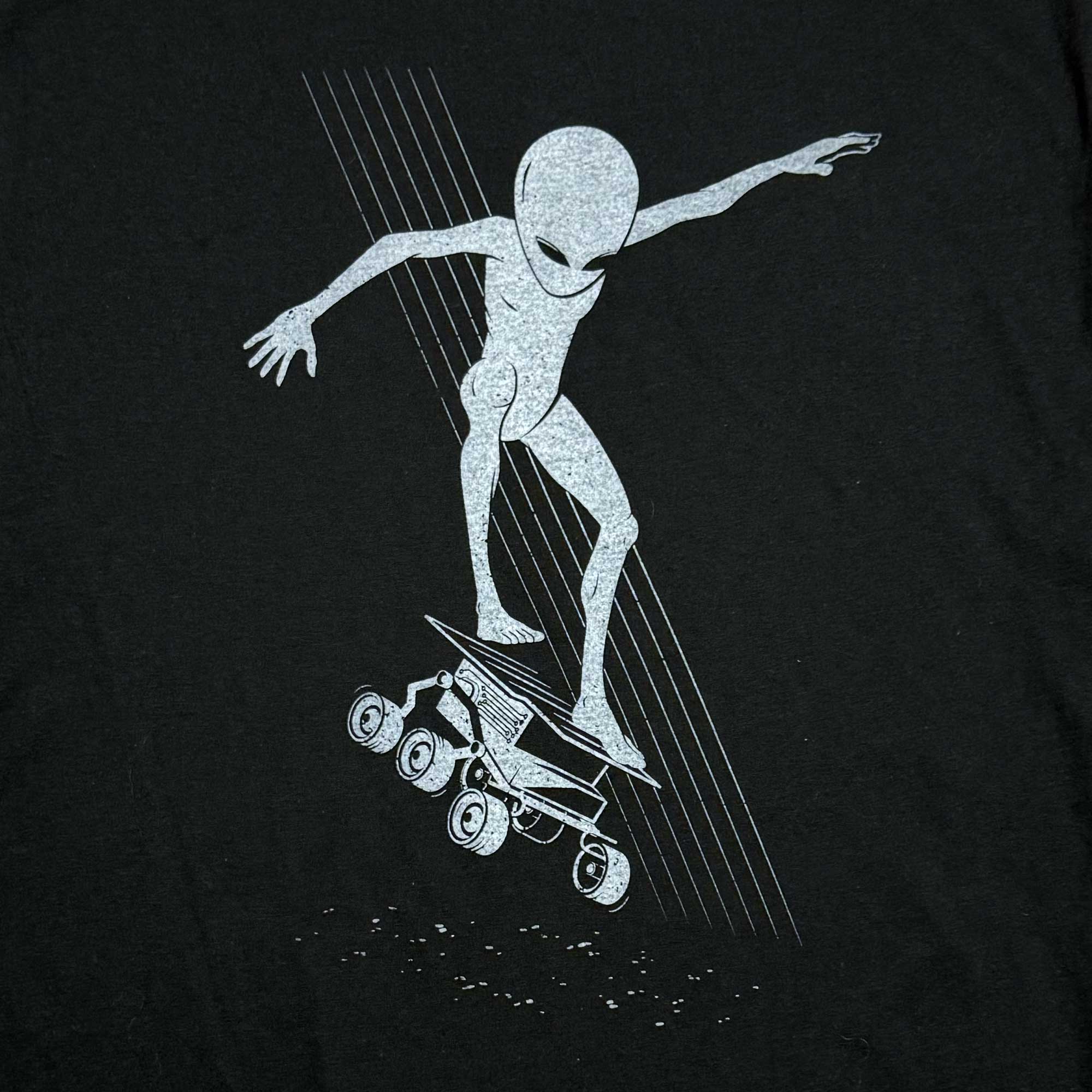 Glow in the Dark Alien Graphic T-shirt