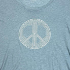 Peace Sign Womens Scoop Neck Graphic T-shirt
