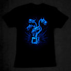 Snapmaker / Story Spark Hydra t-shirt that glows in the dark