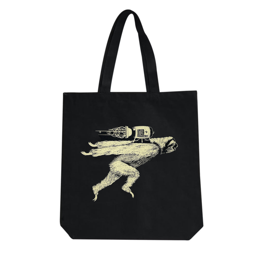 Rocket Sloth Tote Bag - Sloth Gifts by STORY SPARK
