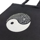 Techy Yin Yang Tote Bag - Unique Gift Ideas for Techies - STORY SPARK