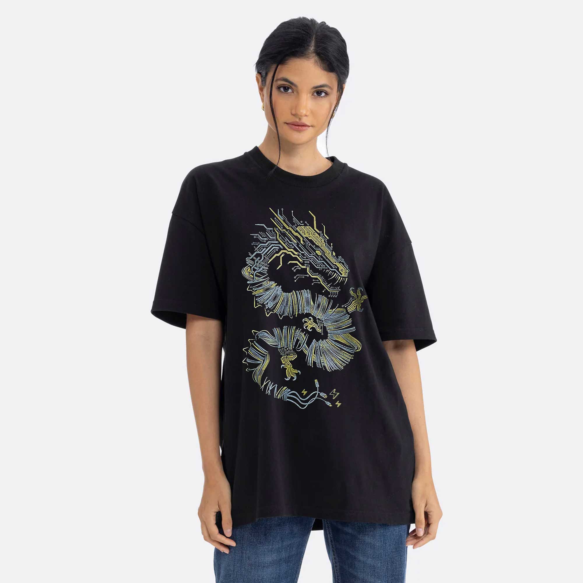 Volt Dragon Heavyweight T-shirt