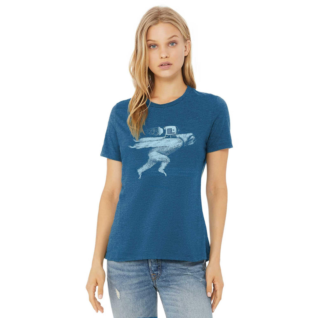 Unique Sloth graphic tee for women