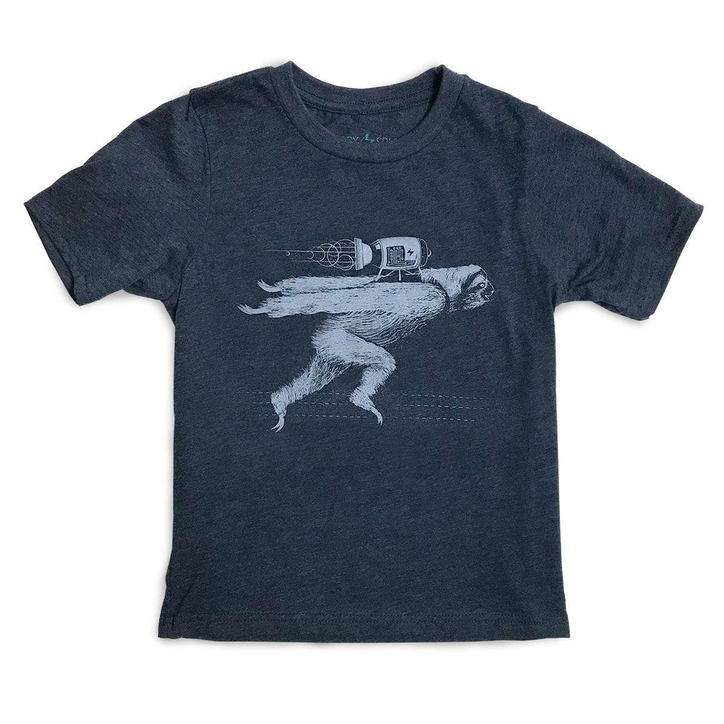 Kids Rocket Sloth T-Shirt by STORY SPARK
