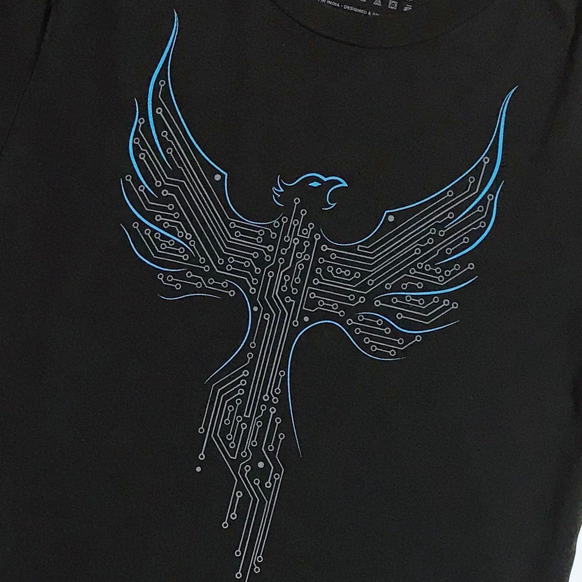 Phoenix T-shirt (Black)-STORY SPARK