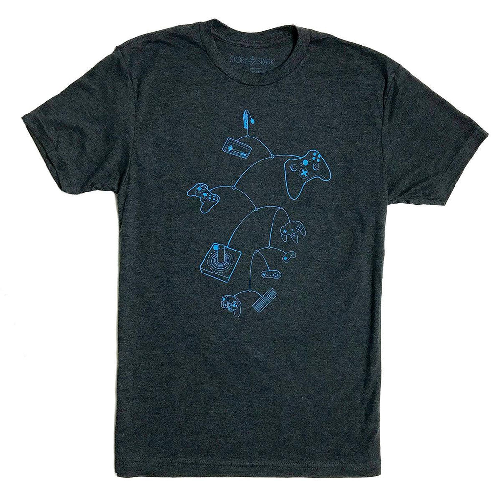 Mobile Controls T-Shirt-STORY SPARK