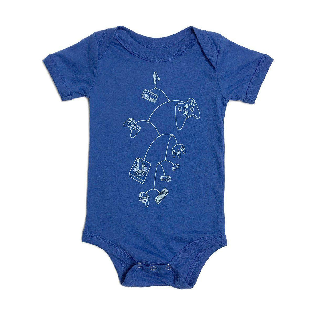 Mobile Controls Baby Onesie-STORY SPARK
