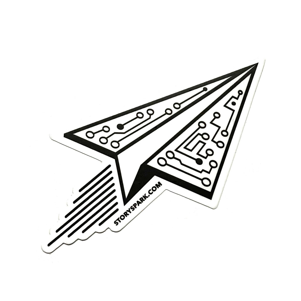 Exponential Sticker Gift ideas for men - techy stickers, pins, and accessories – STORY SPARK